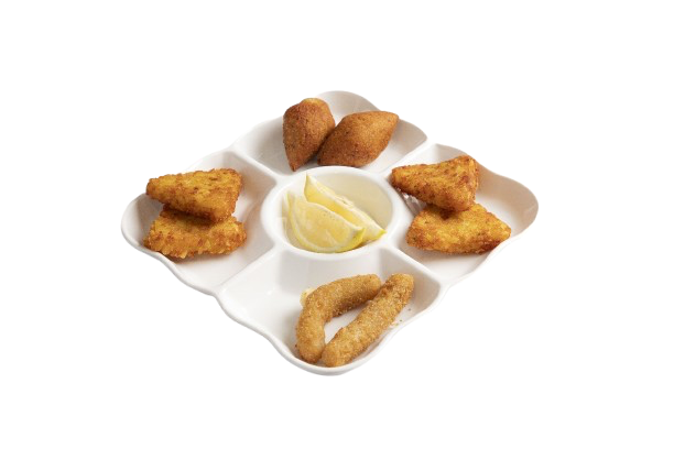 مقبلات ساخنة مشكلة بلاتر