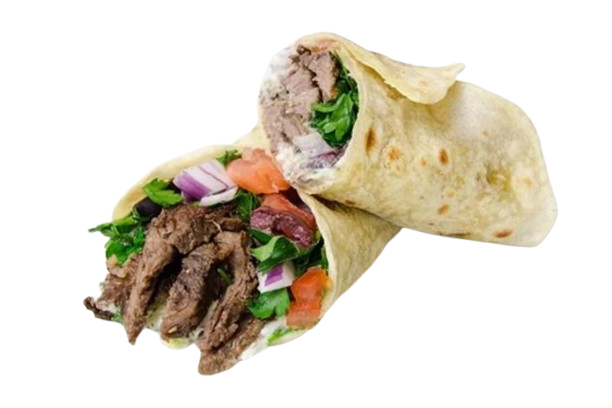 ساندويش شاورما لحم